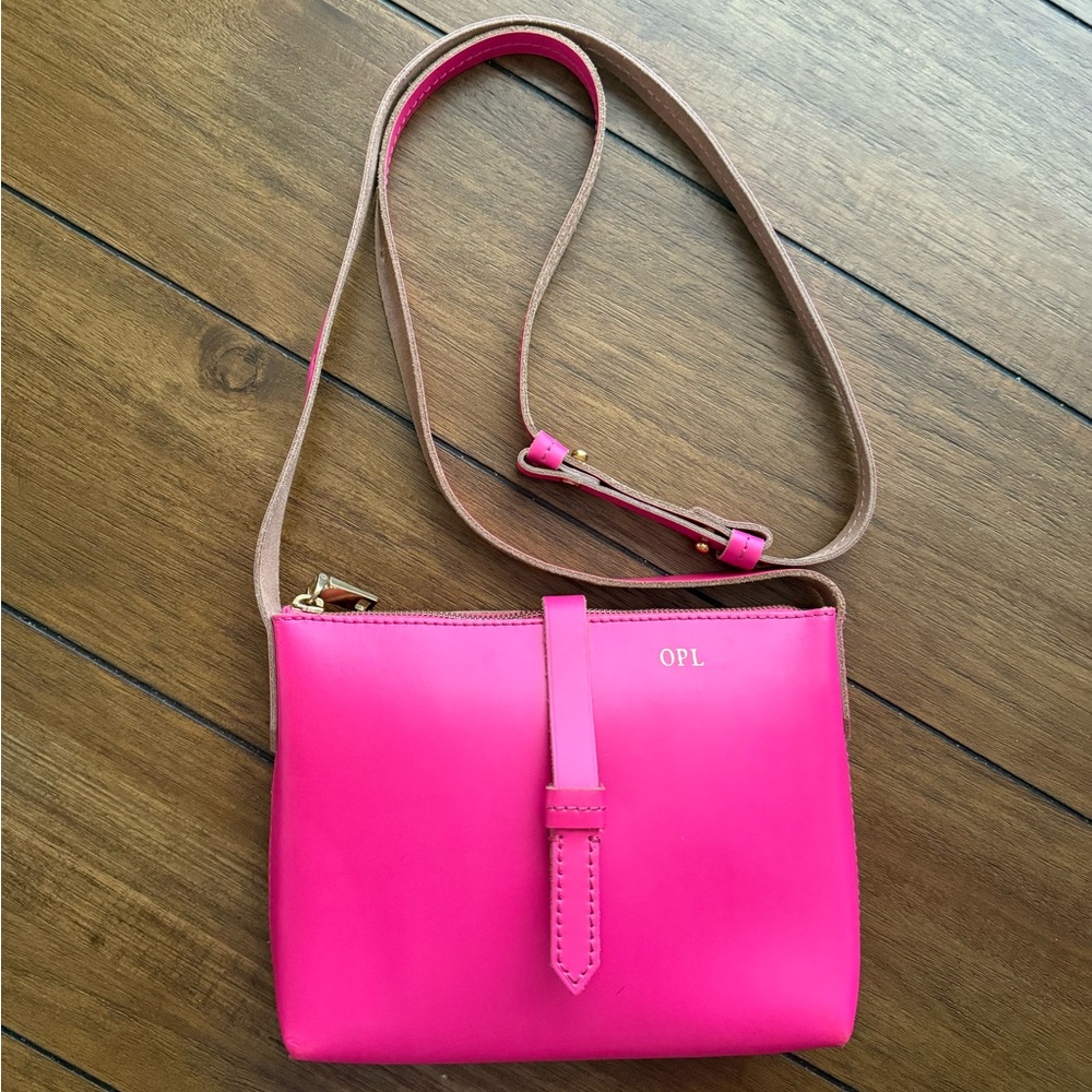 J. Crew Pink Parker Crossbody